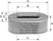 Uniflux Filters XA40 - Hava filtri furqanavto.az