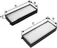 Uniflux Filters XC237 - Filtr, daxili hava furqanavto.az