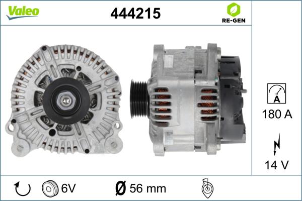 Valeo 444215 - Alternator furqanavto.az