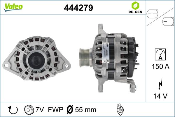 Valeo 444279 - Alternator furqanavto.az