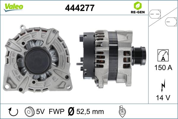 Valeo 444277 - Alternator furqanavto.az