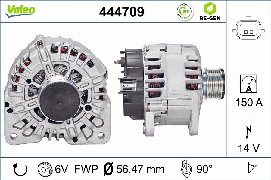 Valeo 444709 - Alternator furqanavto.az