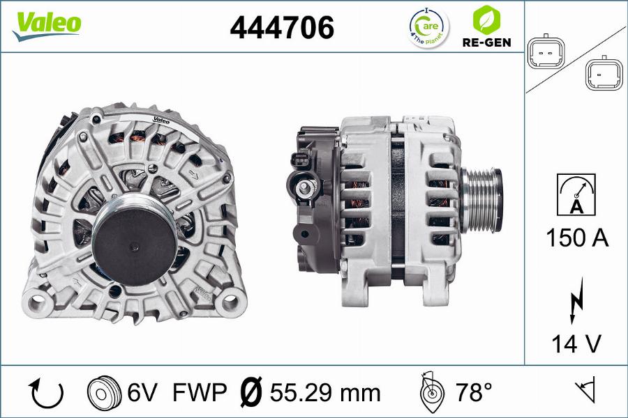 Valeo 444706 - Alternator furqanavto.az