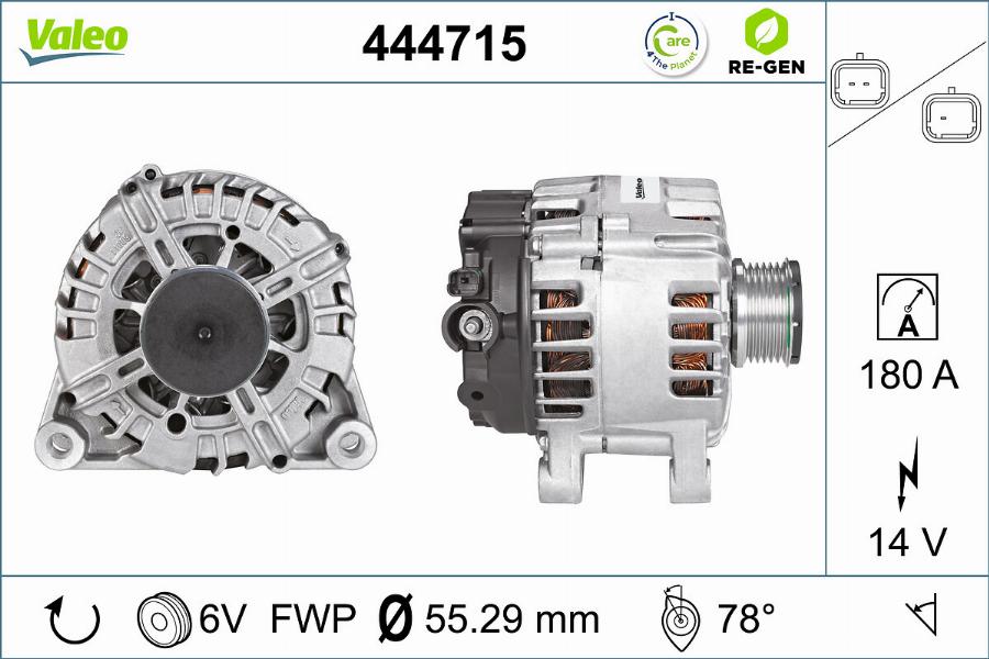 Valeo 444715 - Alternator furqanavto.az