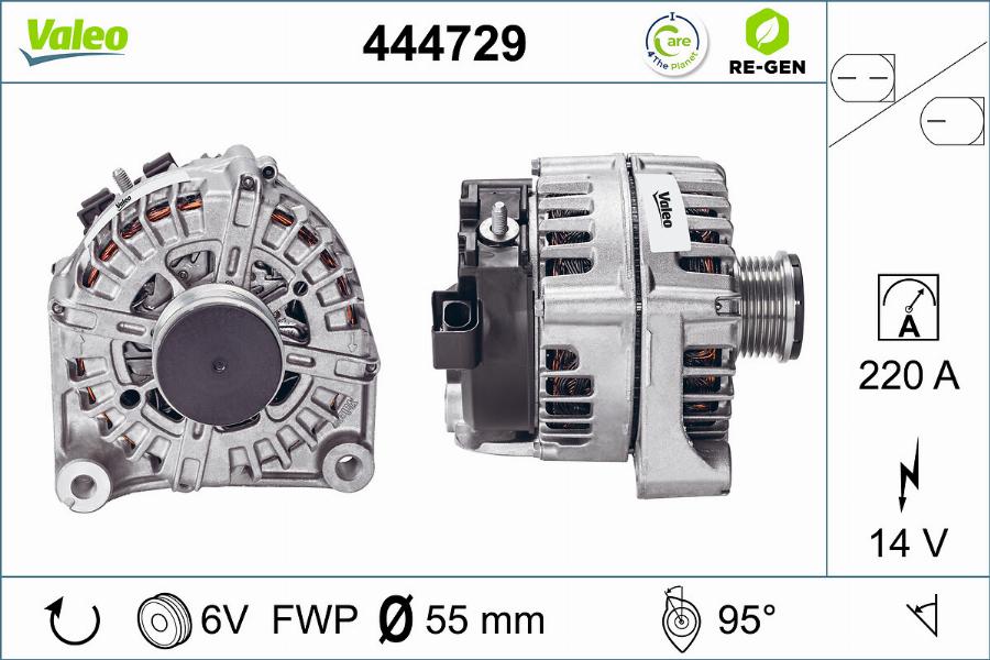 Valeo 444729 - Alternator furqanavto.az