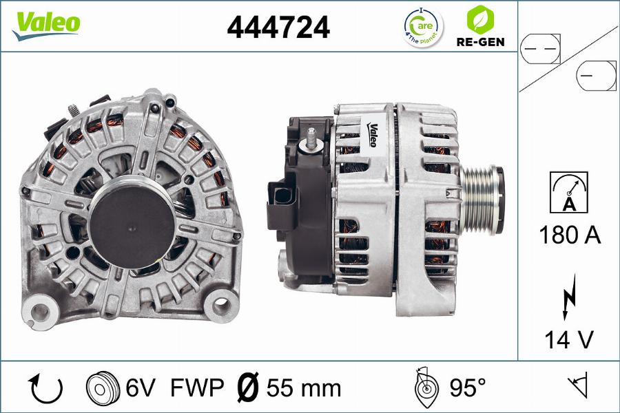 Valeo 444724 - Alternator furqanavto.az