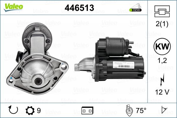 Valeo 446513 - Başlanğıc furqanavto.az