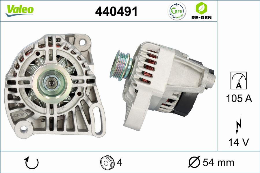 Valeo 440491 - Alternator furqanavto.az