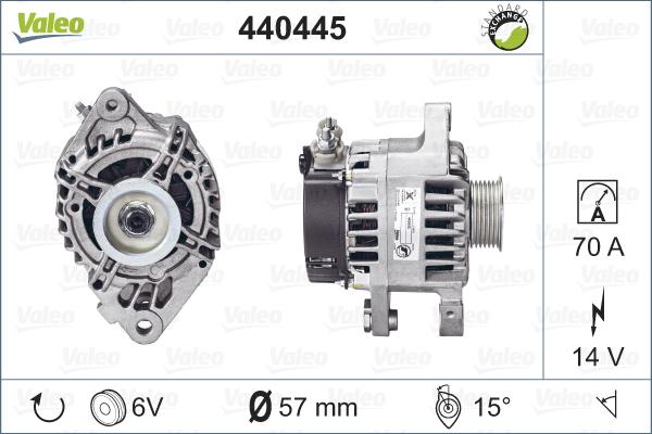 Valeo 440445 - Alternator furqanavto.az