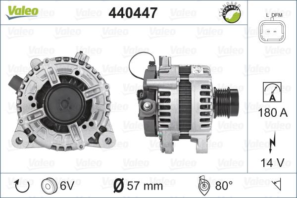 Valeo 440447 - Alternator furqanavto.az