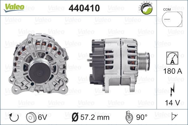 Valeo 440410 - Alternator furqanavto.az