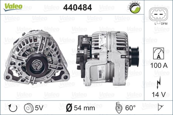 Valeo 440484 - Alternator furqanavto.az