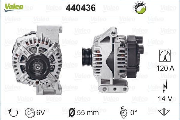 Valeo 440436 - Alternator furqanavto.az