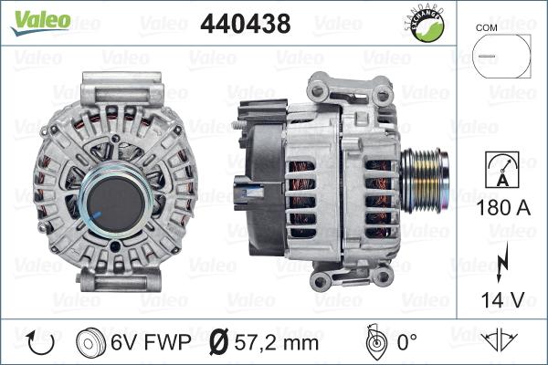 Valeo 440438 - Alternator furqanavto.az