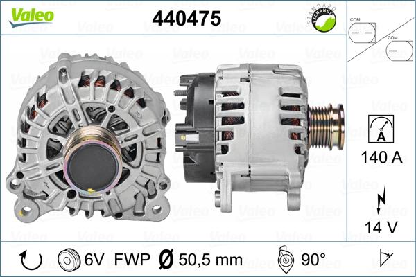 Valeo 440475 - Alternator furqanavto.az