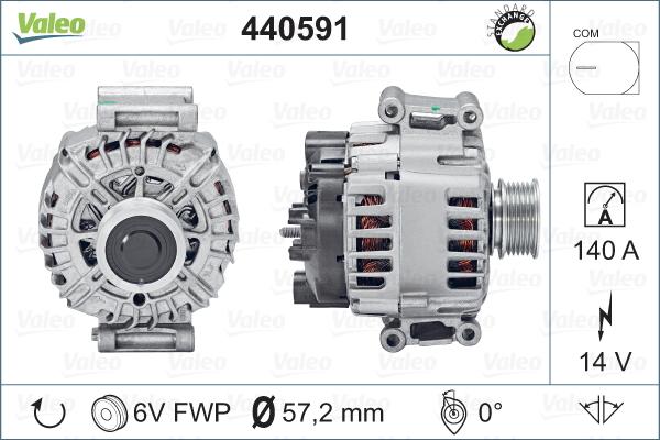 Valeo 440591 - Alternator furqanavto.az