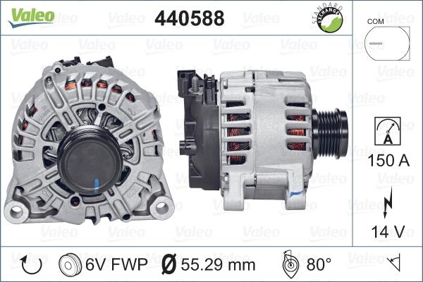 Valeo 440588 - Alternator furqanavto.az