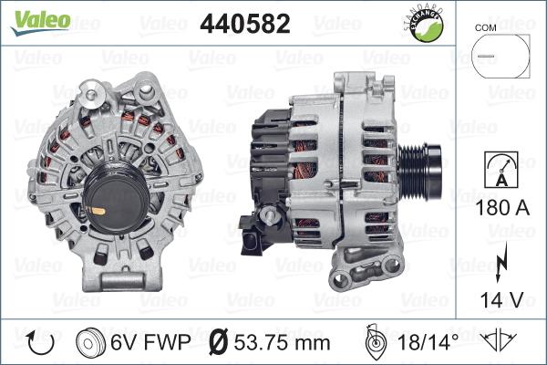 Valeo 440582 - Alternator furqanavto.az