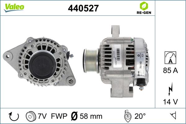 Valeo 440527 - Alternator furqanavto.az