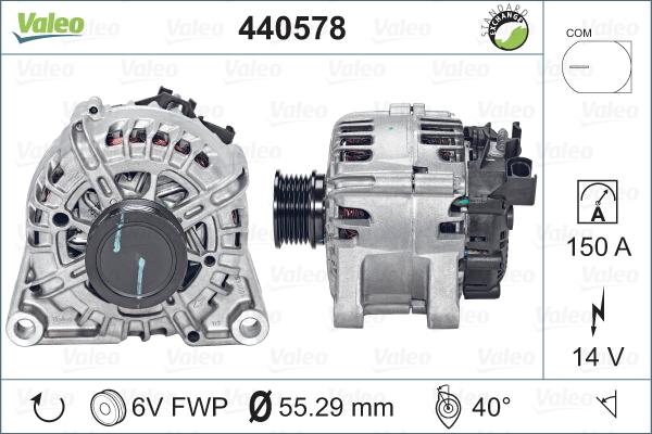 Valeo 440578 - Alternator furqanavto.az