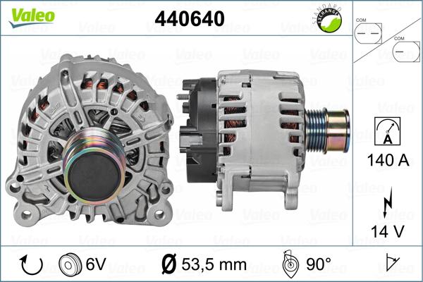 Valeo 440640 - Alternator furqanavto.az