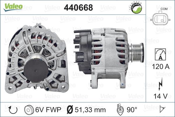 Valeo 440668 - Alternator furqanavto.az