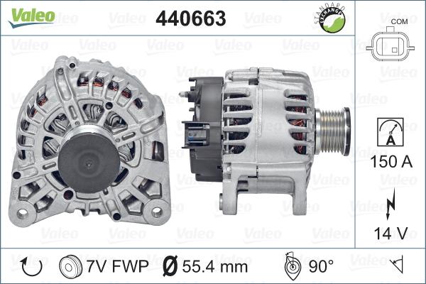 Valeo 440663 - Alternator furqanavto.az