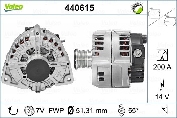 Valeo 440615 - Alternator furqanavto.az