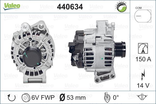 Valeo 440634 - Alternator furqanavto.az