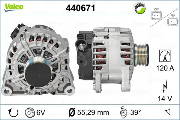 Valeo 440671 - Alternator furqanavto.az