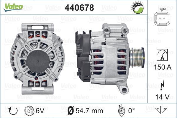 Valeo 440678 - Alternator furqanavto.az