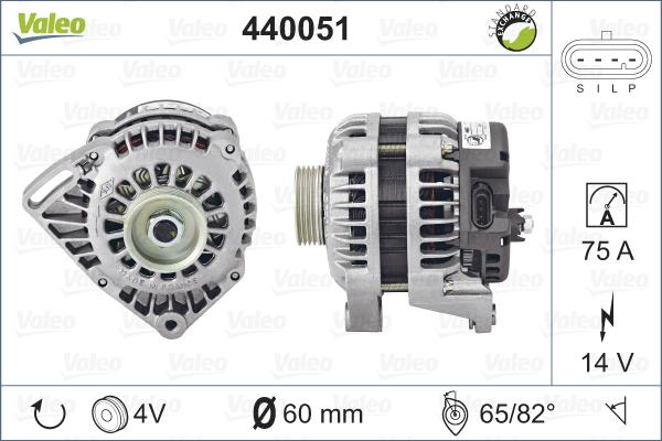 Valeo 440051 - Alternator furqanavto.az