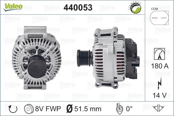 Valeo 440053 - Alternator furqanavto.az