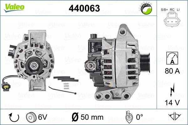 Valeo 440063 - Alternator furqanavto.az