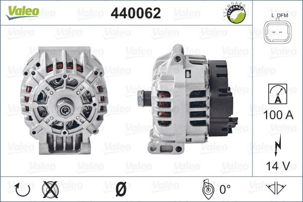 Valeo 440062 - Alternator furqanavto.az