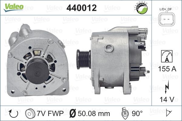 Valeo 440012 - Alternator furqanavto.az