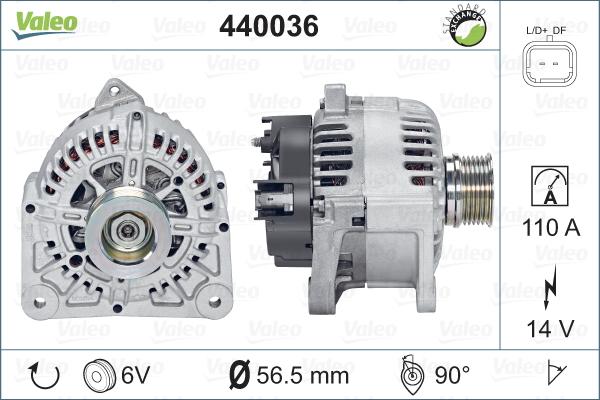 Valeo 440036 - Alternator furqanavto.az