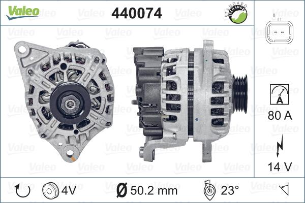 Valeo 440074 - Alternator furqanavto.az