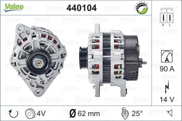 Valeo 440104 - Alternator furqanavto.az