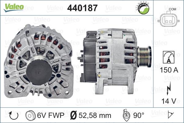 Valeo 440187 - Alternator furqanavto.az