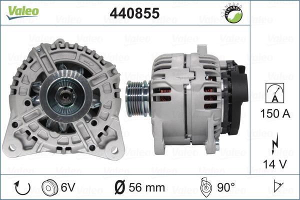 Valeo 440855 - Alternator furqanavto.az