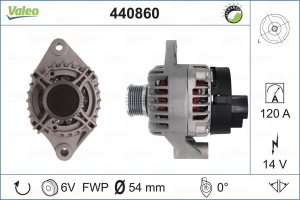 Valeo 440860 - Alternator furqanavto.az