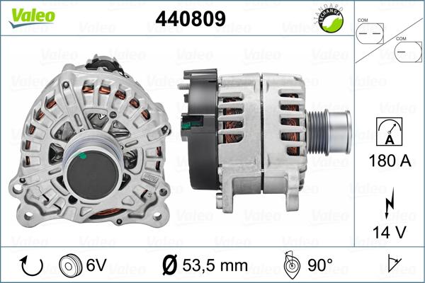 Valeo 440809 - Alternator furqanavto.az