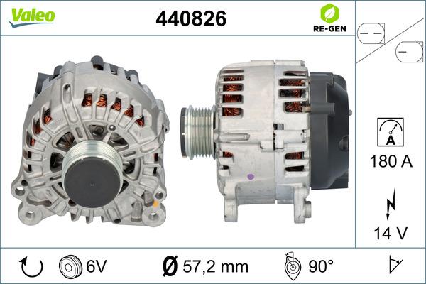 Valeo 440826 - Alternator furqanavto.az