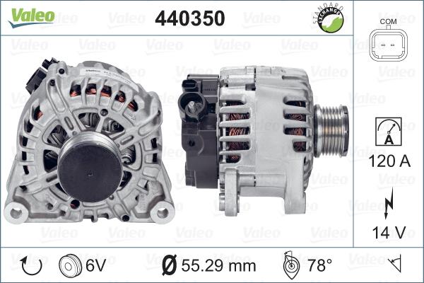 Valeo 440350 - Alternator furqanavto.az