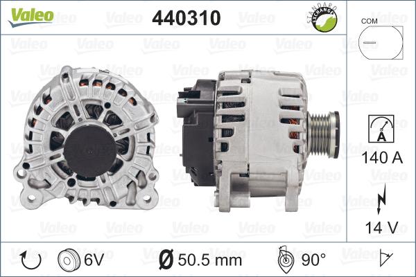 Valeo 440310 - Alternator furqanavto.az