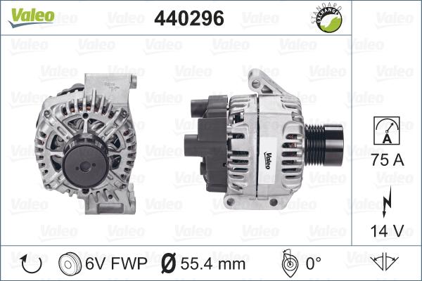 Valeo 440296 - Alternator furqanavto.az