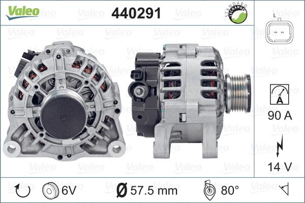 Valeo 440291 - Alternator furqanavto.az