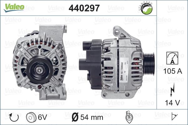 Valeo 440297 - Alternator furqanavto.az