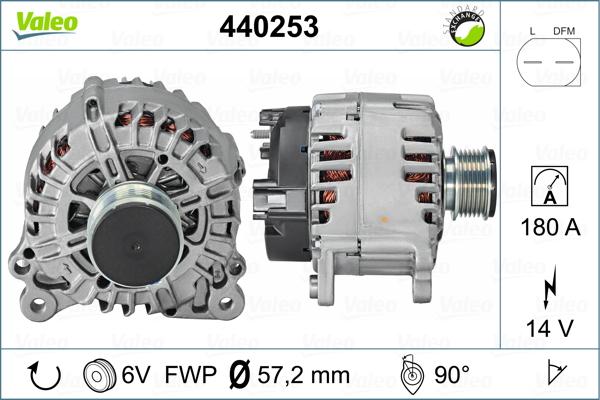 Valeo 440253 - Alternator furqanavto.az